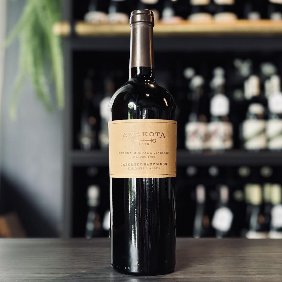 Anakota Helena Dakota Vineyard Cabernet Sauvignon 2018